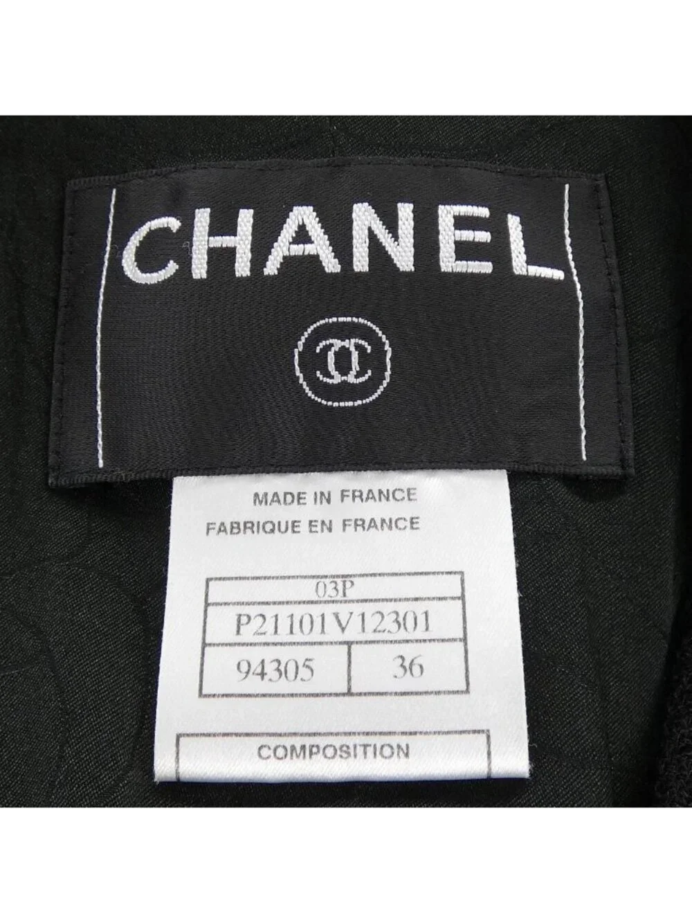 Chanel Vintage Jacket Black
